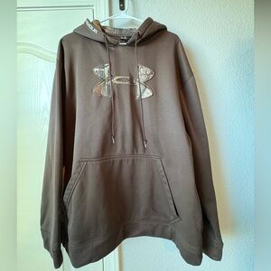 Under Armour Men's Dark Brown Hoodie